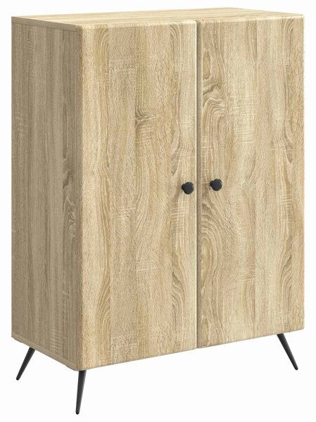 VidaXL Széf Sonoma Tölgy 66 x 34,5 x 90 cm Szerelt Fa