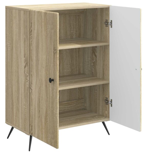 VidaXL Széf Sonoma Tölgy 66 x 34,5 x 90 cm Szerelt Fa