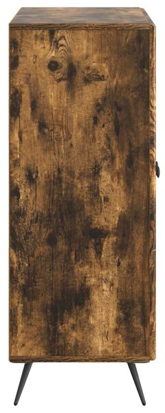 VidaXL Széf Füstös Tölgy 66 x 34,5 x 90 cm Szerelt Fa