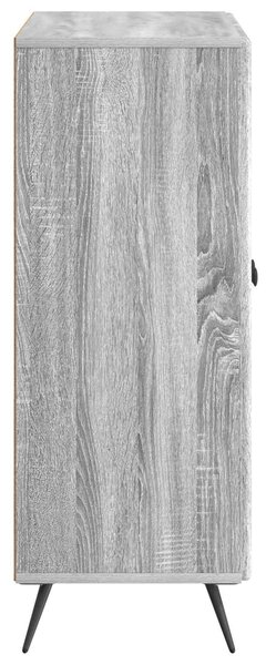 VidaXL Széf Szürke Sonoma 66 x 34,5 x 90 cm Szerelt Fa