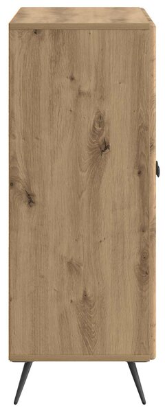 VidaXL Széf Kézműves Tölgy 66 x 34,5 x 90 cm Szerelt Fa