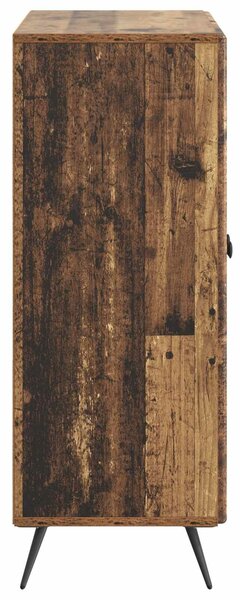 VidaXL Széf Antik Fa 66 x 34,5 x 90 cm Szerelt Fa