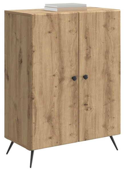 VidaXL Széf Kézműves Tölgy 66 x 34,5 x 90 cm Szerelt Fa