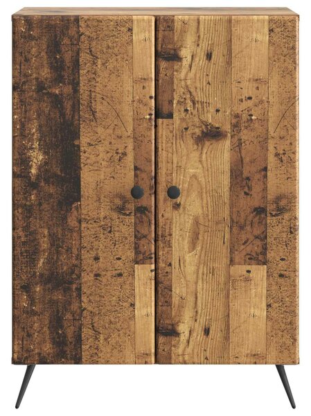 VidaXL Széf Antik Fa 66 x 34,5 x 90 cm Szerelt Fa
