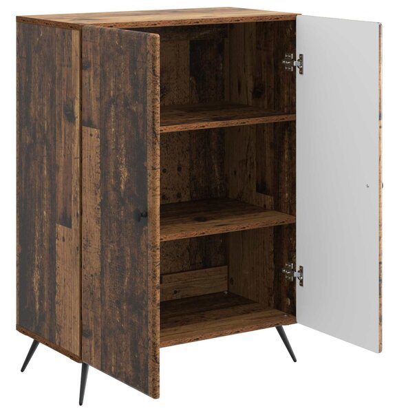 VidaXL Széf Antik Fa 66 x 34,5 x 90 cm Szerelt Fa