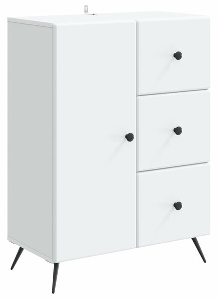 VidaXL Széf Fehér 66 x 34,5 x 90 cm Szerelt Fa