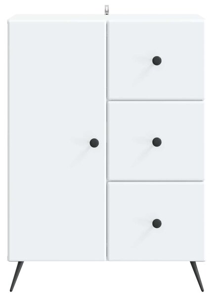 VidaXL Széf Fehér 66 x 34,5 x 90 cm Szerelt Fa