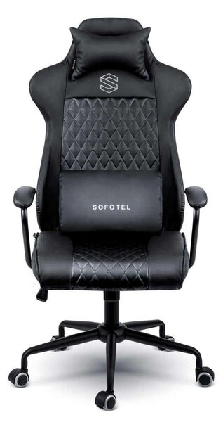 Sofotel Werona eco bőr ergonomikus Irodai szék - Fekete