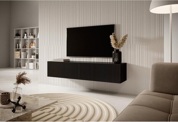 Tv szekrény/asztal Vertigo 140 (fekete)