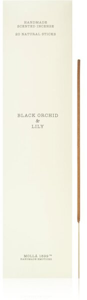 Cereria Mollá Boutique Black Orchid & Lily illatos pálcák 20 db
