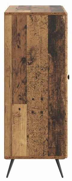VidaXL Széf Antik Fa 66 x 34,5 x 90 cm Szerelt Fa