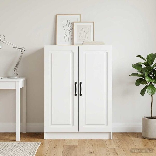 VidaXL Széf Fehér 66 x 34,5 x 87 cm Szerelt Fa