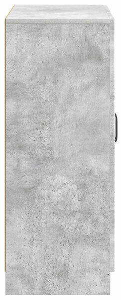 VidaXL Széf Betonszürke 66 x 34,5 x 87 cm Szerelt Fa