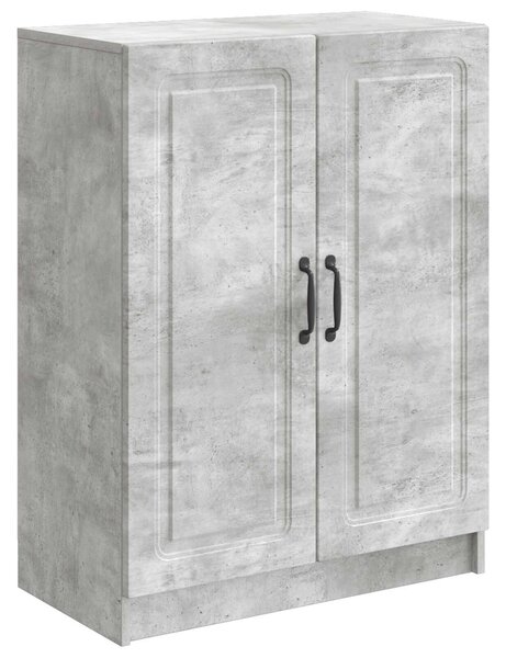 VidaXL Széf Betonszürke 66 x 34,5 x 87 cm Szerelt Fa