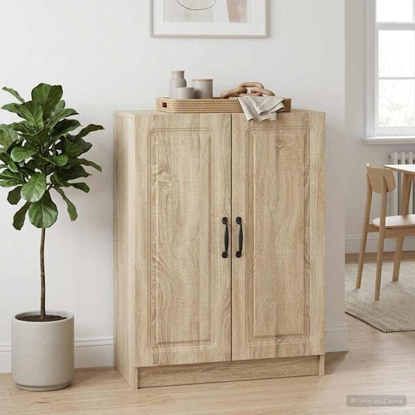 VidaXL Széf Sonoma Tölgy 66 x 34,5 x 87 cm Szerelt Fa