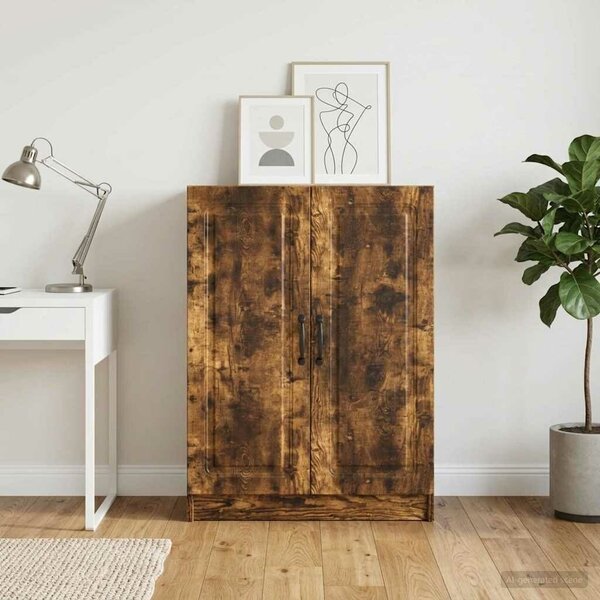 VidaXL Széf Füstös Tölgy 66 x 34,5 x 87 cm Szerelt Fa