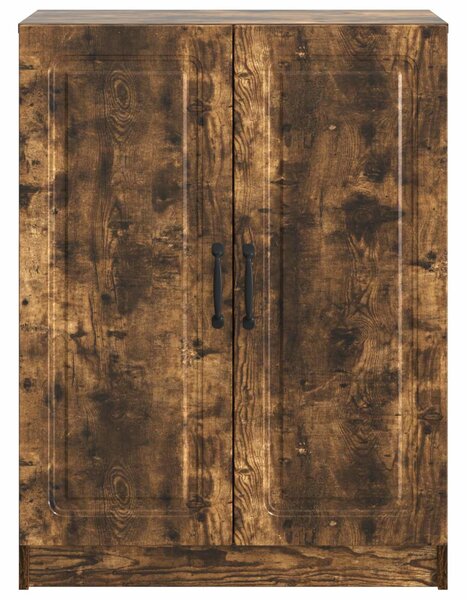 VidaXL Széf Füstös Tölgy 66 x 34,5 x 87 cm Szerelt Fa