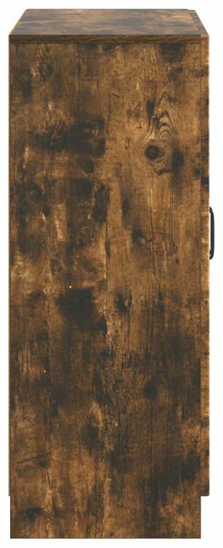 VidaXL Széf Füstös Tölgy 66 x 34,5 x 87 cm Szerelt Fa