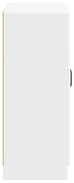 VidaXL Széf Magasfényű Fehér 66 x 34,5 x 87 cm Szerelt Fa