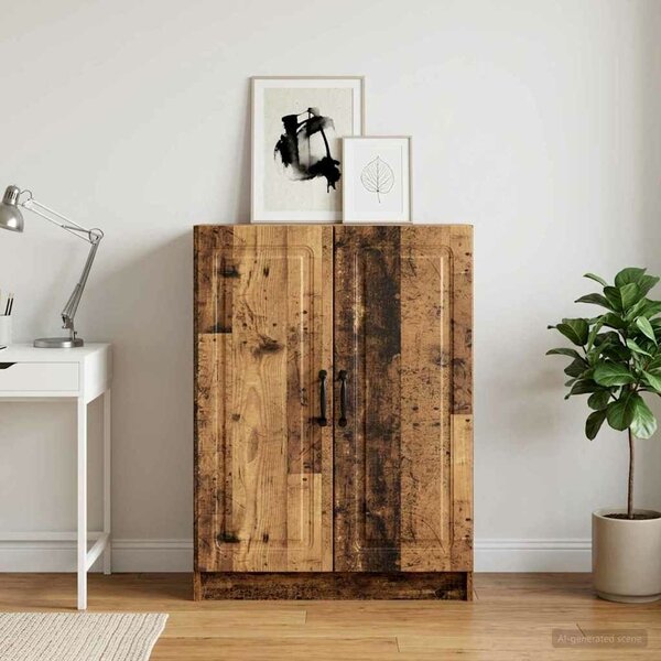 VidaXL Széf Antik Fa 66 x 34,5 x 87 cm Szerelt Fa