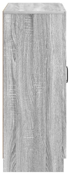 VidaXL Széf Szürke Sonoma 66 x 34,5 x 87 cm Szerelt Fa