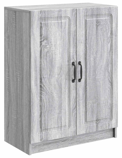 VidaXL Széf Szürke Sonoma 66 x 34,5 x 87 cm Szerelt Fa