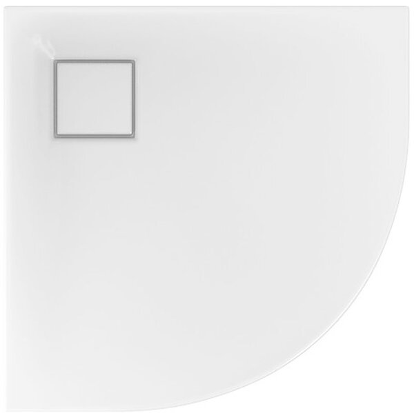 Cersanit Tako félkör alakú zuhanytálca 80x80 cm fehér S601-119