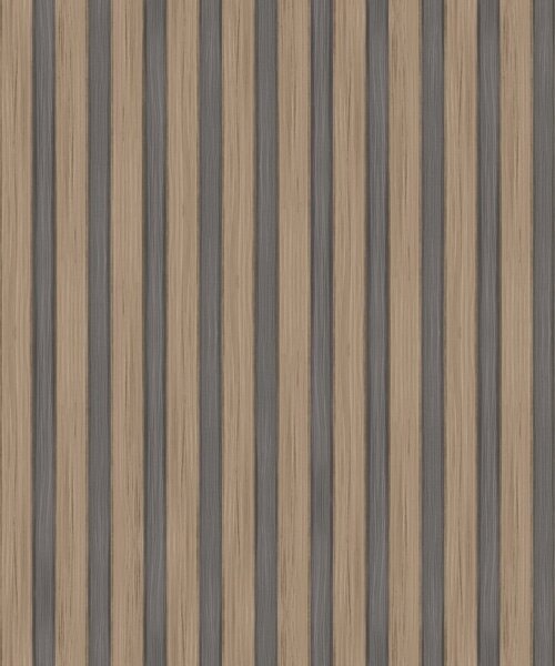 Tapéta Függőleges fa- és szürke lamellák kontrasztos ritmussal, Tapétá geometria, Tapétá geometria csíkok, a00992 : Uwalls.hu