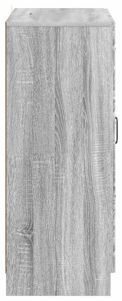 VidaXL Széf fiókkal Szürke Sonoma 66 x 34,5 x 87 cm Szerelt Fa