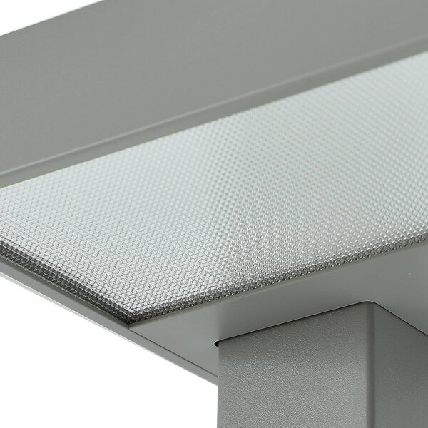 Arcchio LED álló világítás Logan Ultra HCL CCT, ezüst, dimmelhető, dimmelhető, Alu / szürke / cink, Dolgozószoba / Iroda, Alumínium, Modern