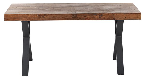 Étkezőasztal CLIFTON Sötétbarna 160 cm 90 cm Fenyő