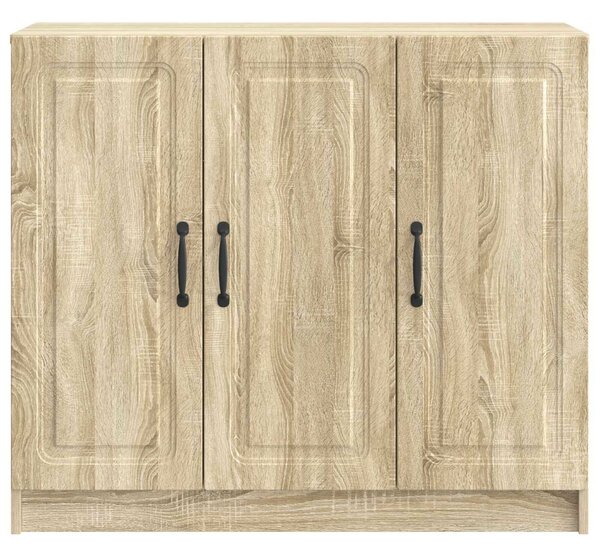 VidaXL Széf Sonoma Tölgy 89 x 34,5 x 77 cm Szerelt Fa
