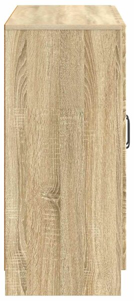 VidaXL Széf Sonoma Tölgy 89 x 34,5 x 77 cm Szerelt Fa