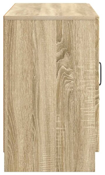 VidaXL Széf Sonoma Tölgy 89 x 34,5 x 57 cm Szerelt Fa