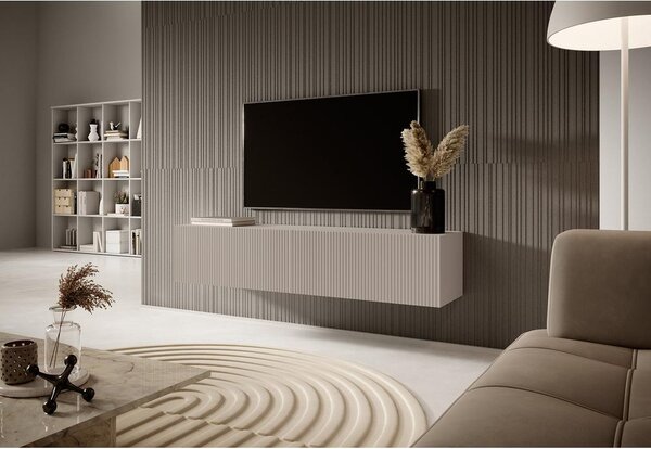 Tv szekrény/asztal Vertigo 140 (szürkés bézs)