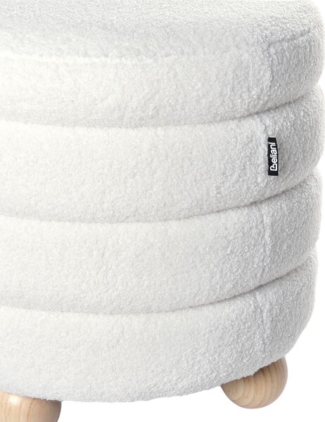 Puff CHILLY Buklé Törtfehér