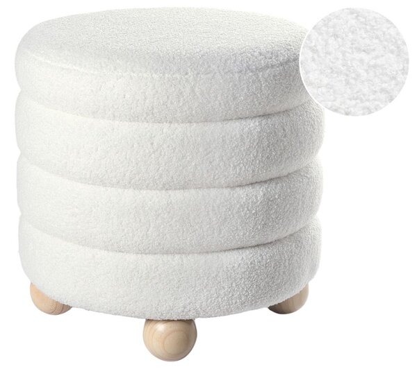 Puff CHILLY Buklé Törtfehér