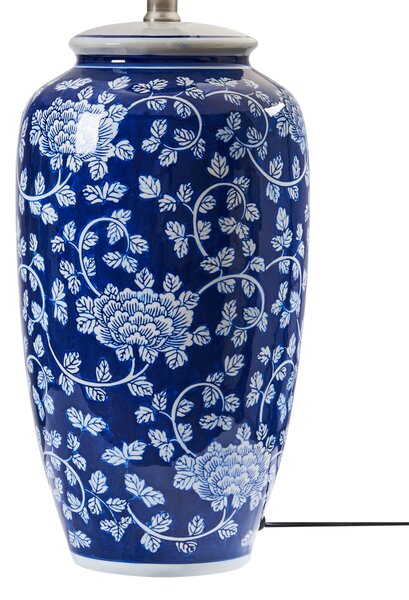 Asztali lámpa ANGELES Porcelán Kék