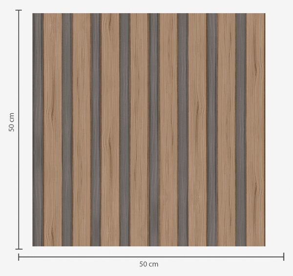 Tapéta Fekete betétekkel ellátott függőleges fa lécek, Tapétá geometria, Tapétá geometria csíkok, a01054 : Uwalls.hu