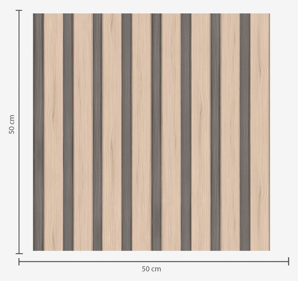 Tapéta Bézs színű fa deszkák sötét függőleges csíkokkal, Tapétá geometria, Tapétá geometria csíkok, a01054v2 : Uwalls.hu