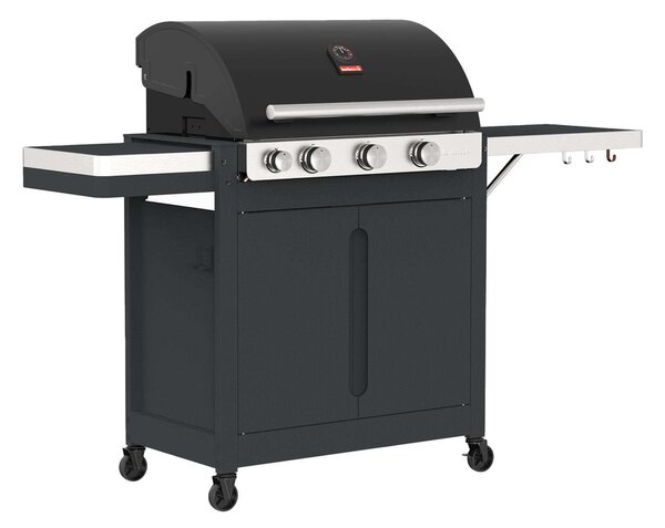 Barbecook BC-GAS-2036 Stella 3201 gázgrill, tárolóval, oldalégővel, 174x59x119cm