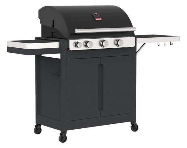 Barbecook BC-GAS-2036 Stella 3201 gázgrill, tárolóval, oldalégővel, 174x59x119cm