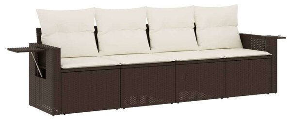 VidaXL Polyrattan Kerti Ülőgarnitúra - 4 részes