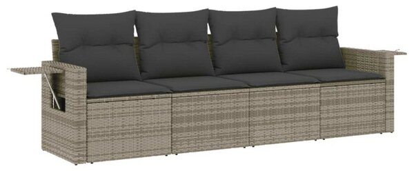 VidaXL Polyrattan Kerti Ülőgarnitúra - 4 részes