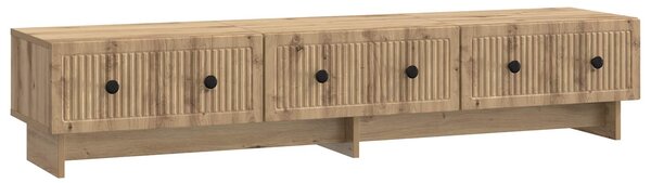 VidaXL TV szekrény Kézműves Tölgy 147 x 34,5 x 30 cm Szerelt Fa