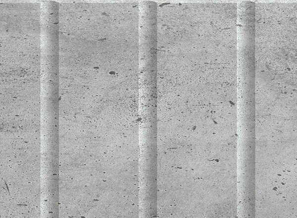 VidaXL TV szekrény fiókkal Betonszürke 147 x 34,5 x 32 cm Szerelt Fa