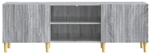 VidaXL TV szekrény Szürke Sonoma 150 x 31 x 50 cm Szerelt Fa