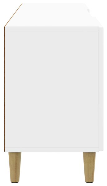 VidaXL TV szekrény Magasfényű Fehér 150 x 31 x 50 cm Szerelt Fa
