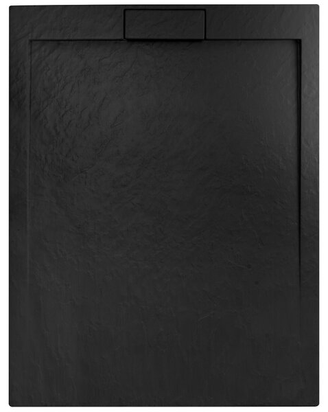 Rea Grand téglalap alakú zuhanytálca szifonnal 100x80 cm fekete REA-K4593