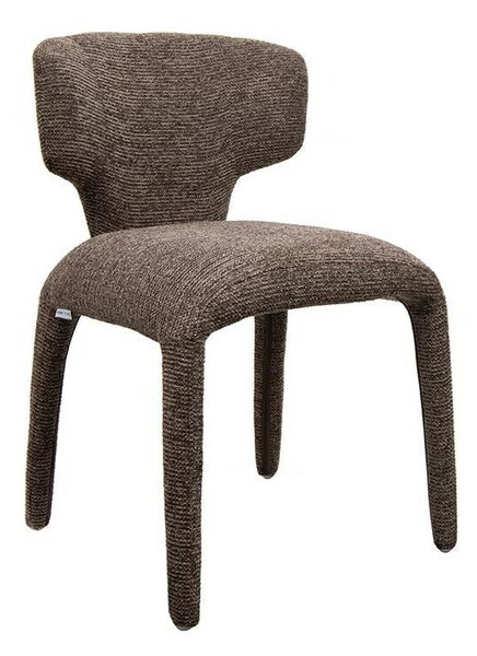 King Home Apulia Designer Szék Poliészter Barna Organikus Forma